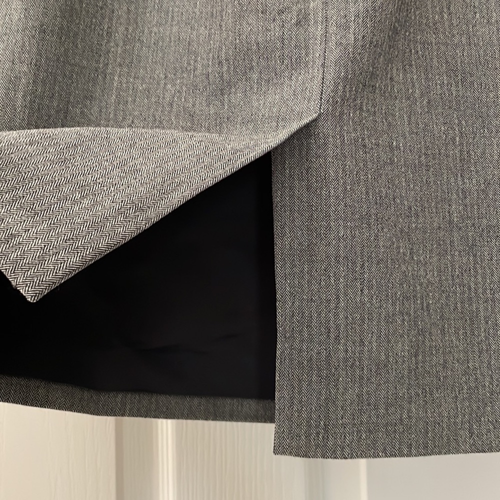 Piazza Sempione Herringbone Pencil Skirt - Picture 4 of 10